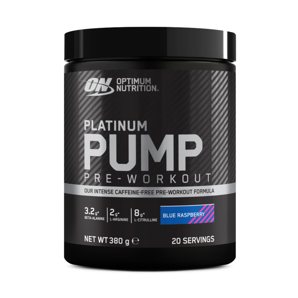 Platinum Pump Pre-Workout Caffeine-Free Powder - 380g (20 Servings)