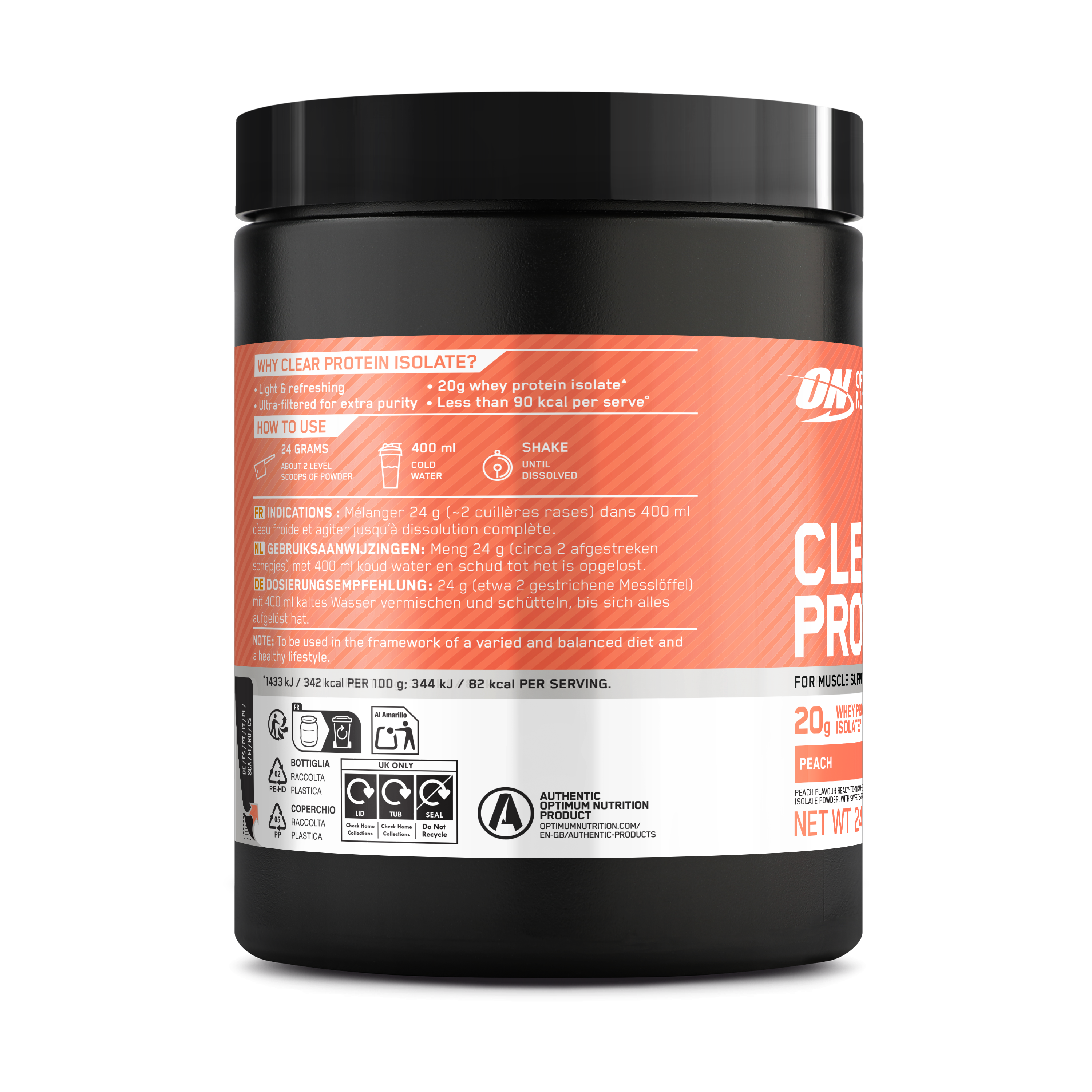 Clear Protein Powder
