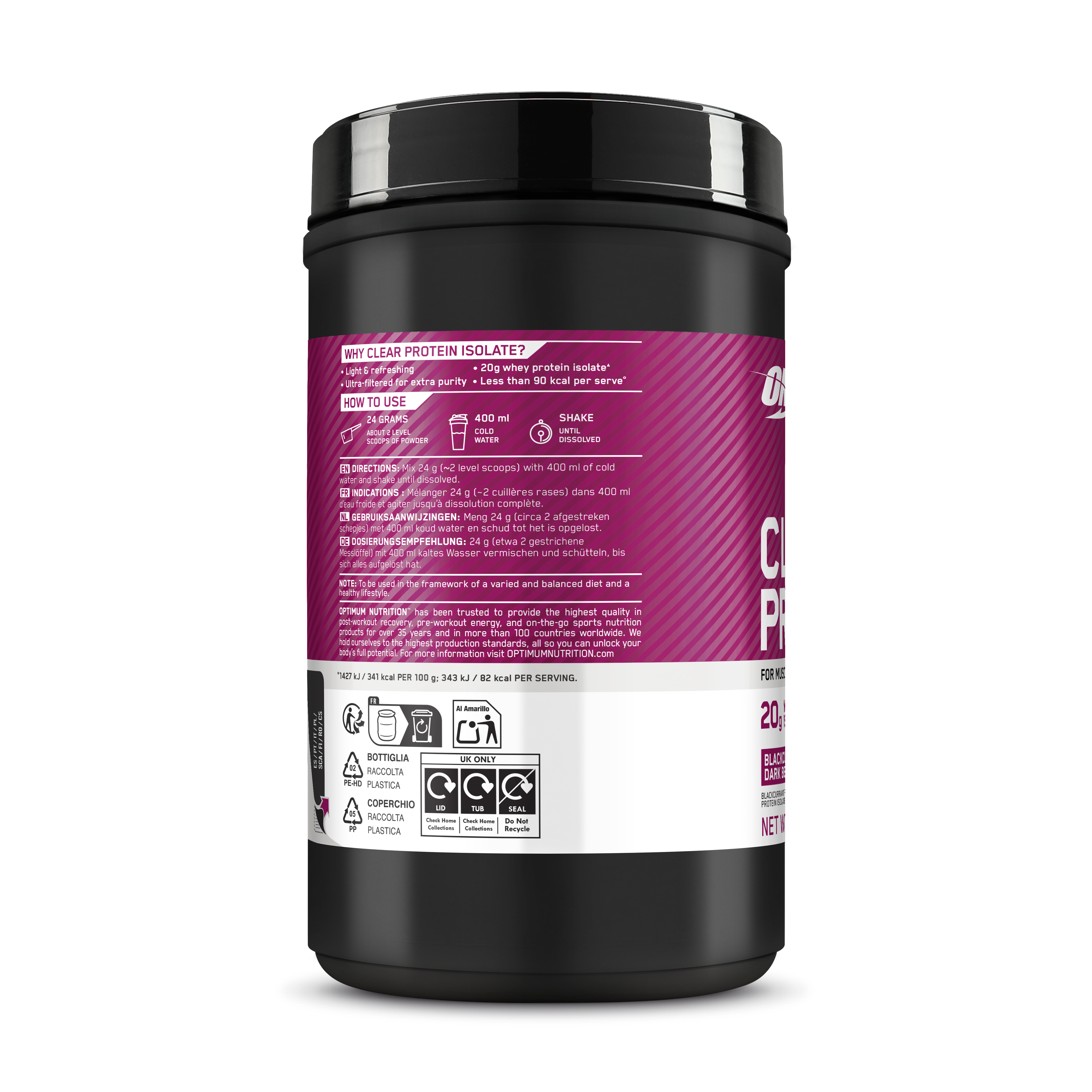 Clear Protein Powder