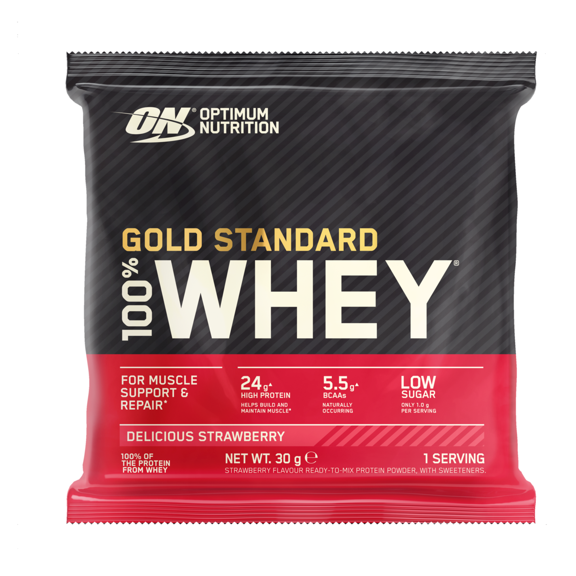Gold Standard 100% Whey Protein Powder Sachets - 31g (1 Serving)