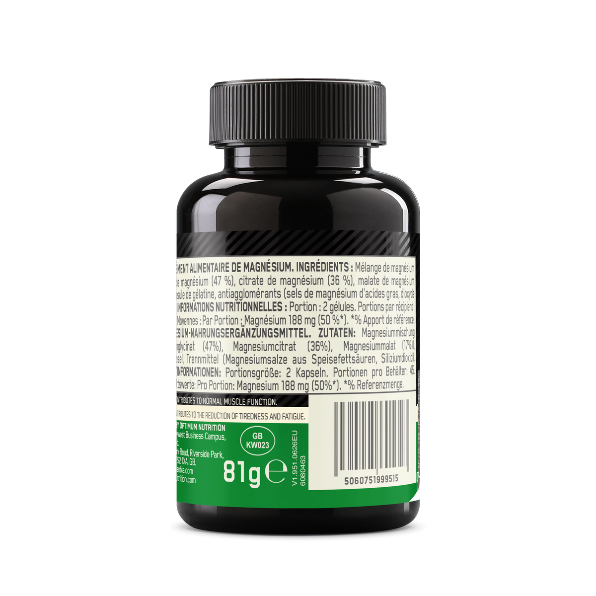 Magnesium Glycinate+ Capsules