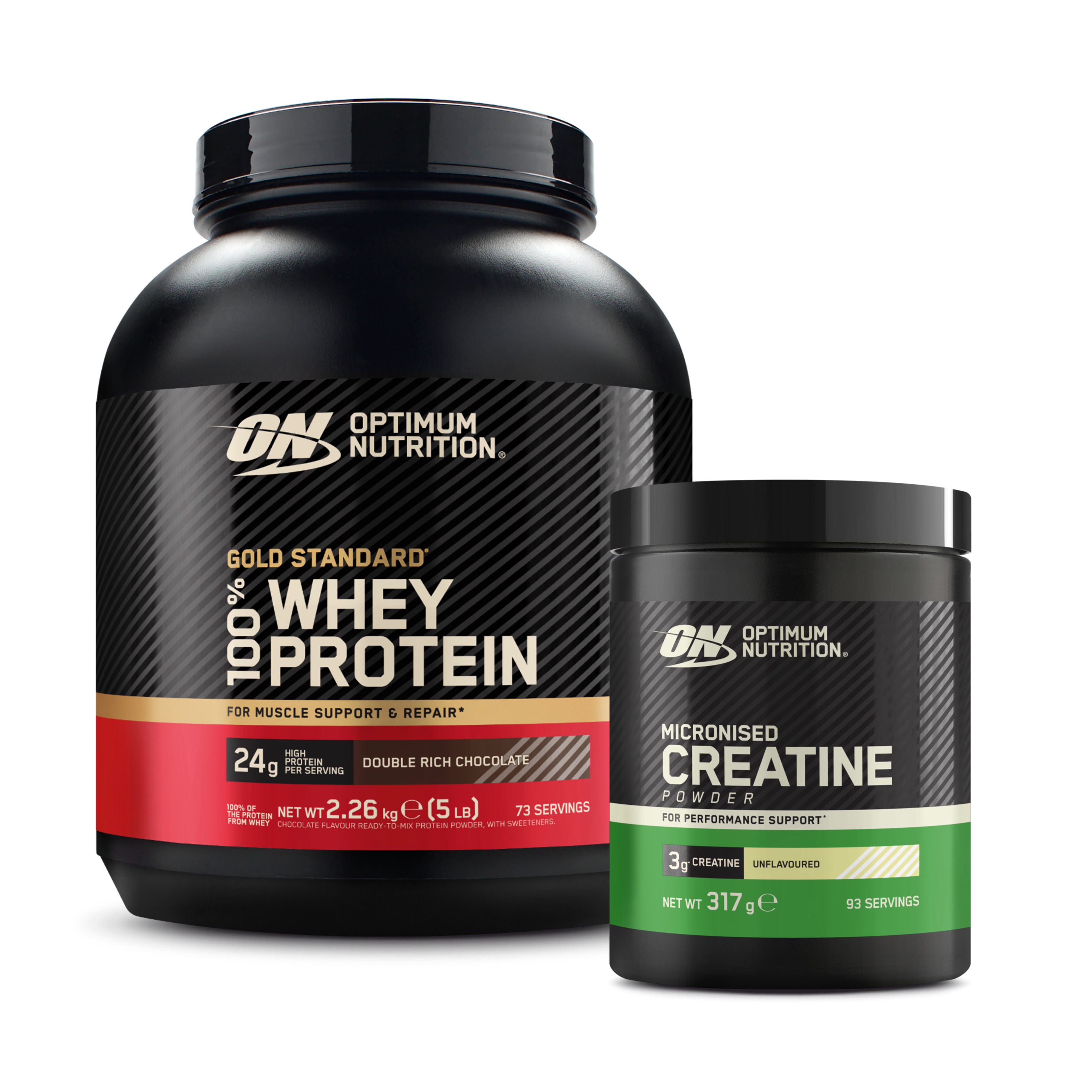 Pack Gold Standard Whey Protein & Créatine