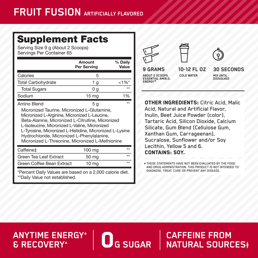 Nutritional Information