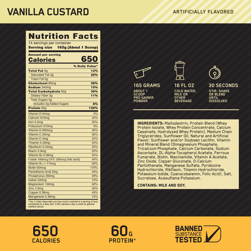 Nutritional Information