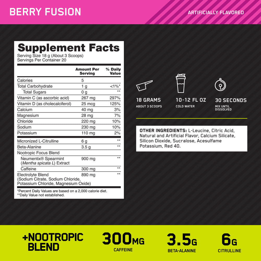 Nutritional Information