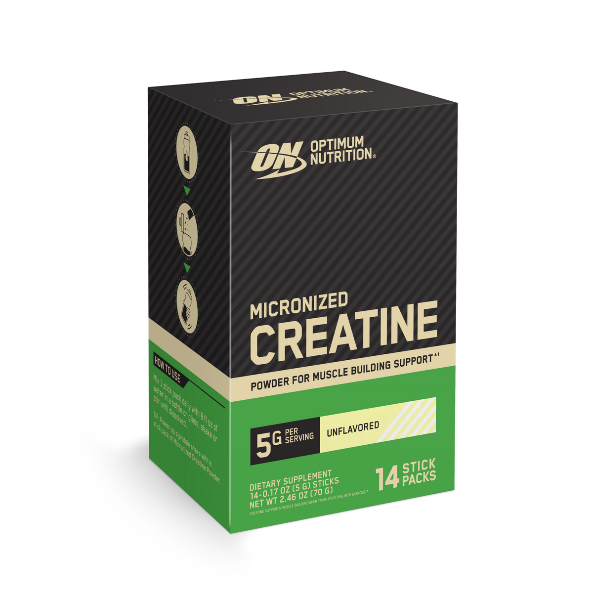 Micronized Creatine Stick Packs
