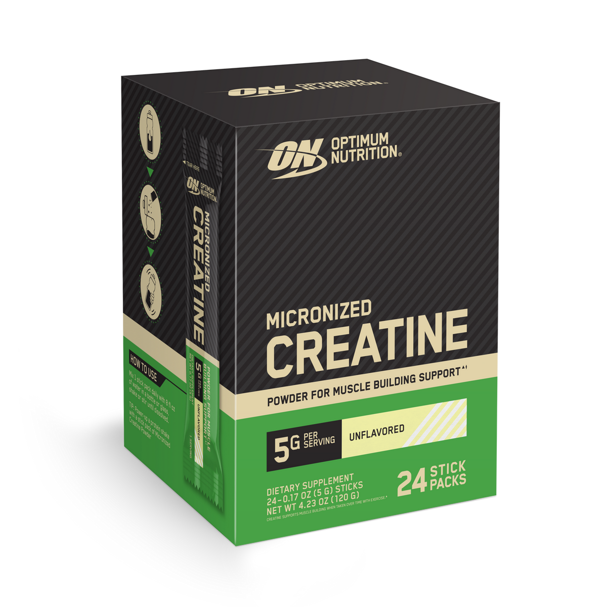 Micronized Creatine Stick Packs