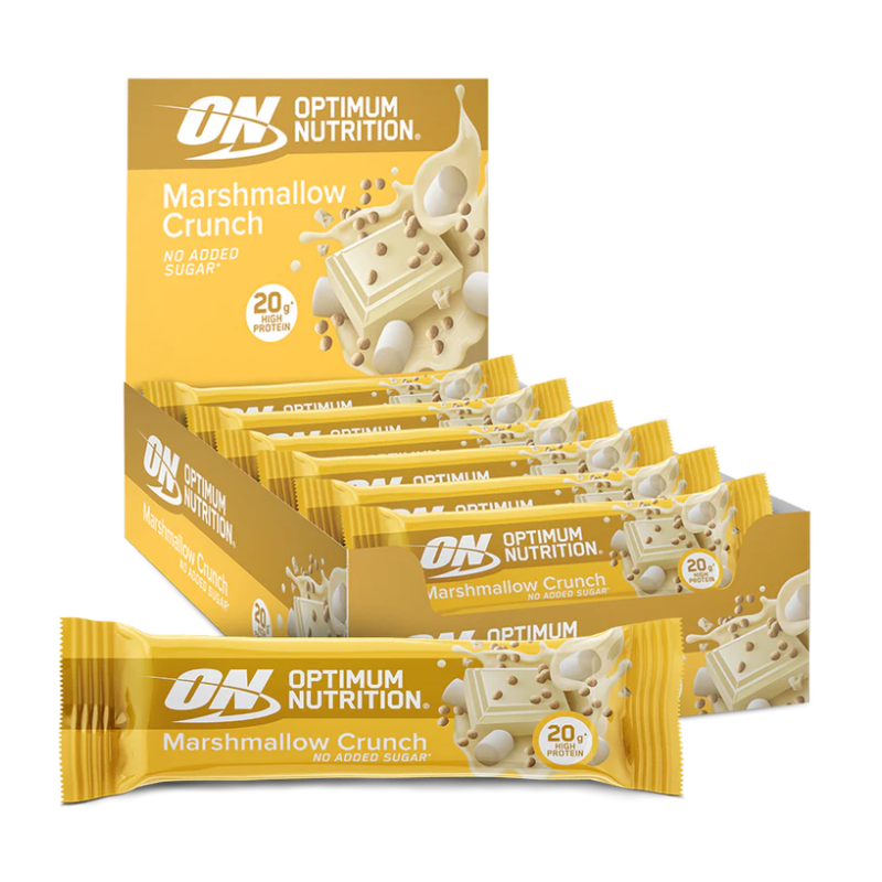 Marshmallow Crunch Protein Bar high protein