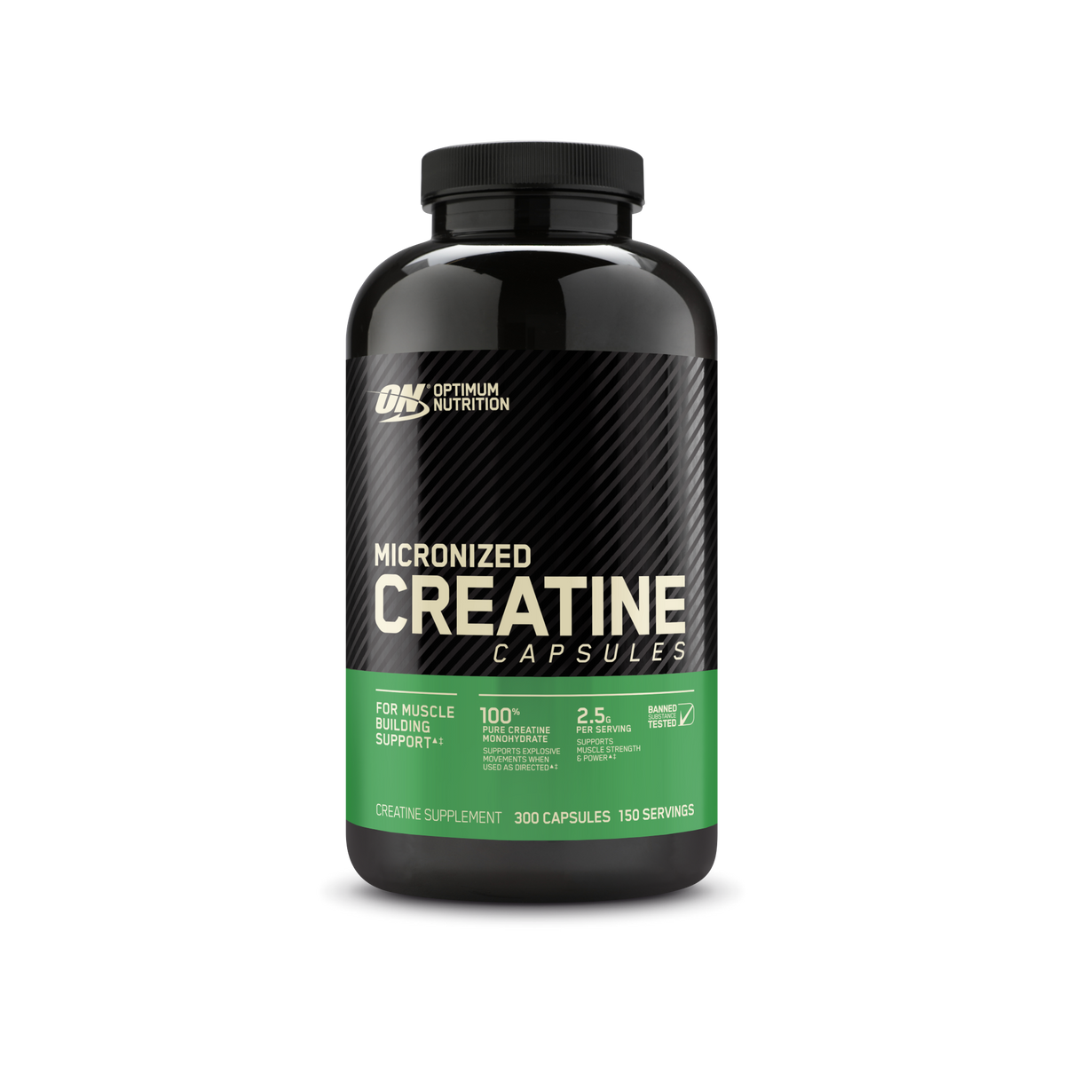 クレアチン マイクロナイズド クレアチン カプセル | Optimum Nutrition JP