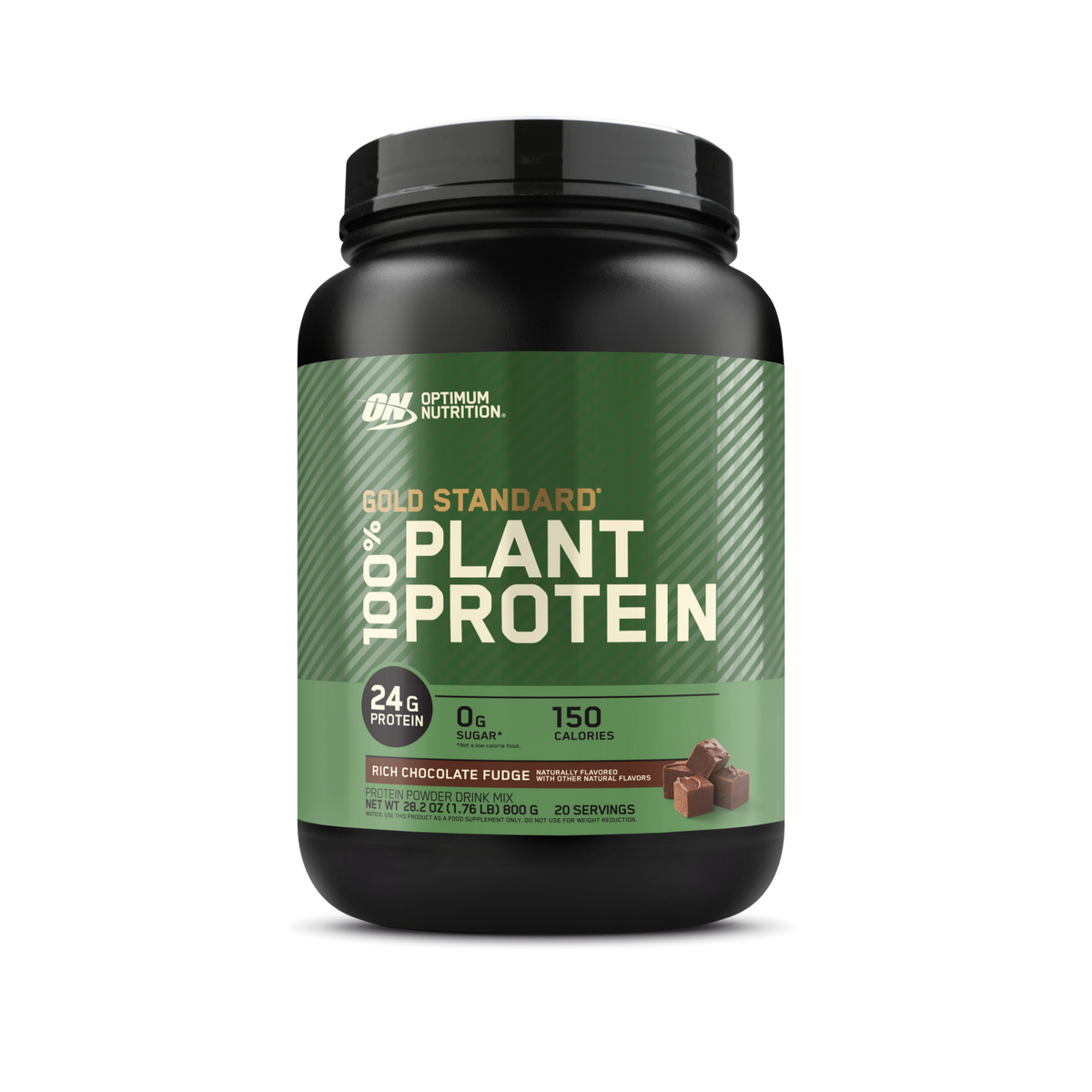 Optimum Nutrition Gold Standard Plant Protein Powder, Creamy Vanilla (15.7 oz)