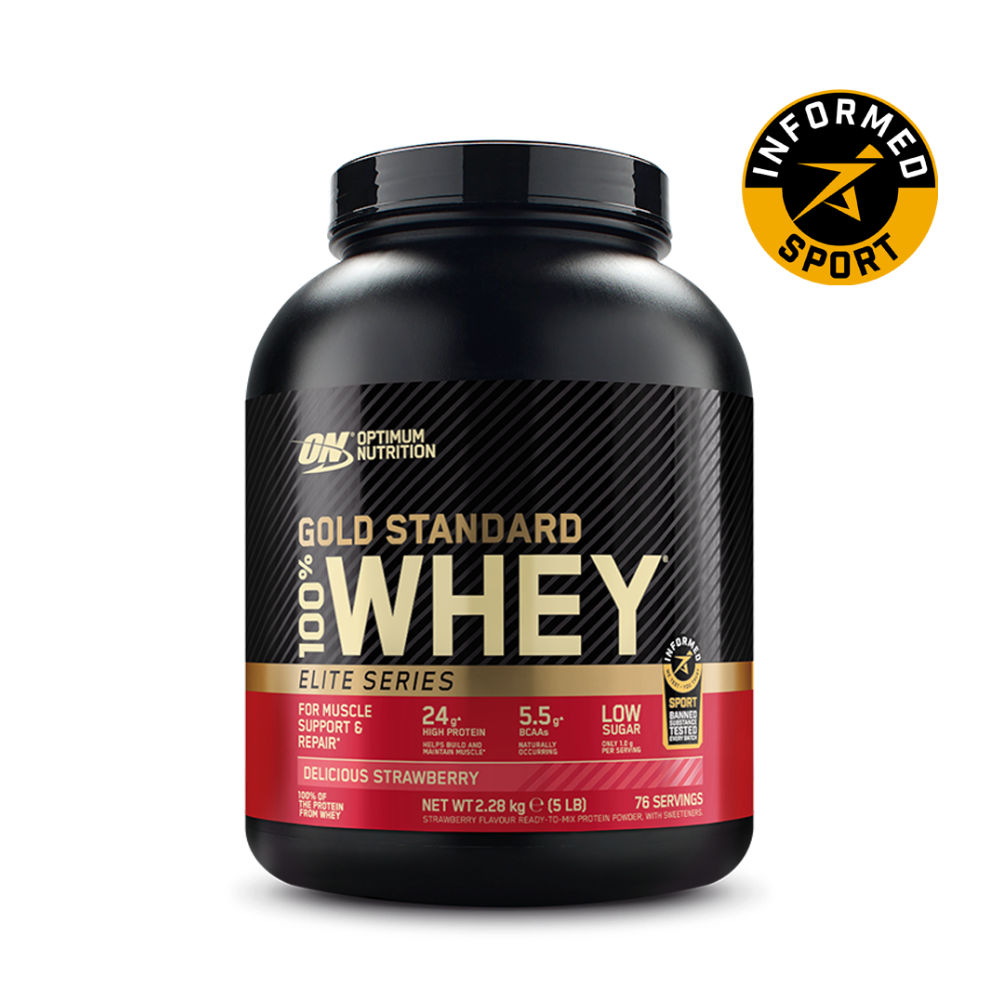 Gold Standard 100% Whey Protein Powder - Elite Series