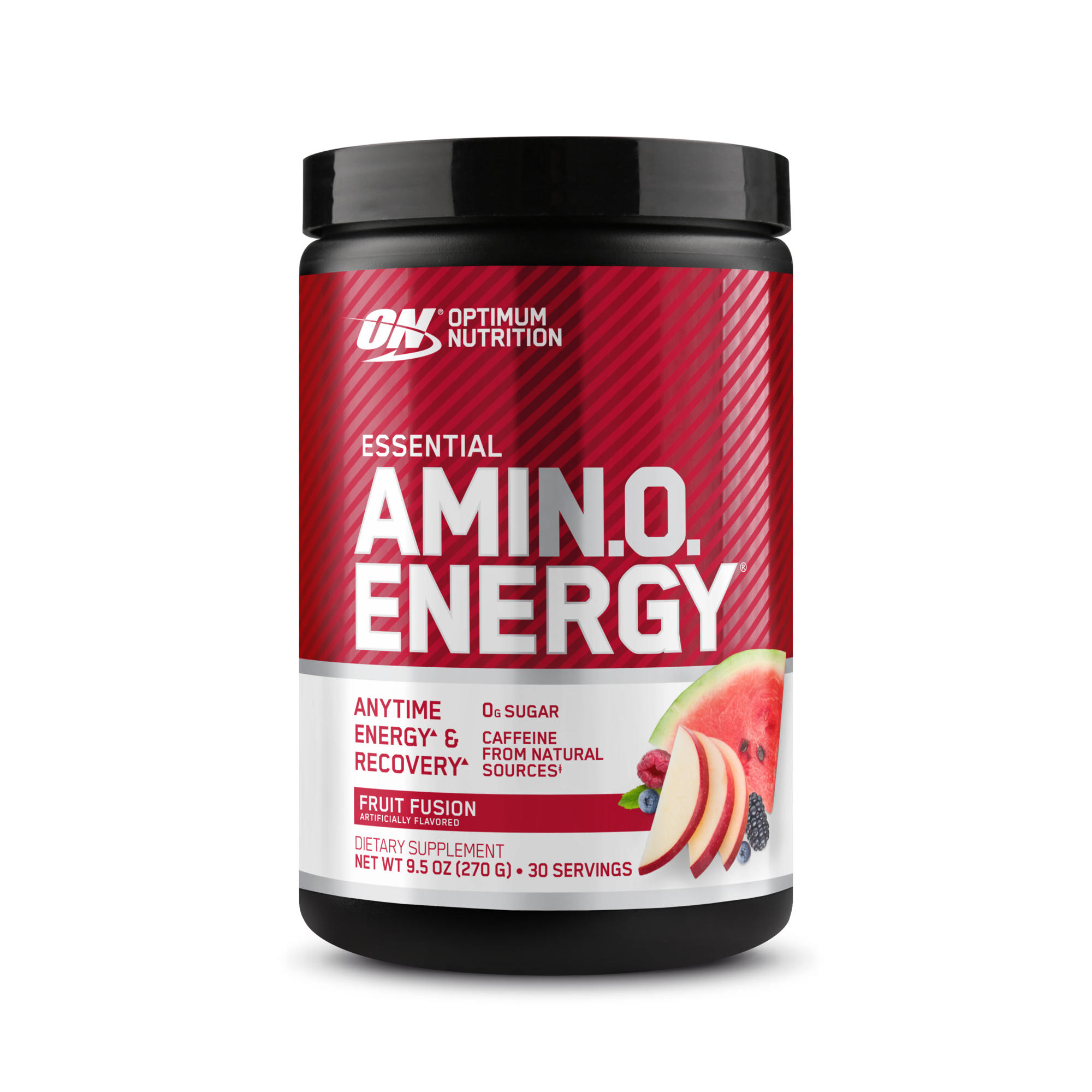 Optimum Nutrition Essential Amino Energy pre-workout, 0.6 lb container, Blueberry Lemonade flavor, dietary supplement, supports energy and recovery