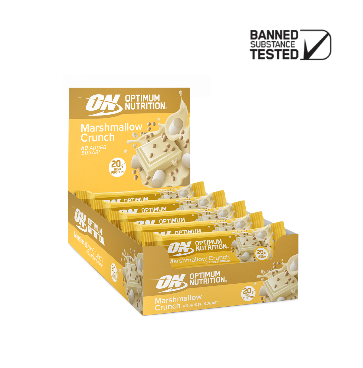 Marshmallow Crunch Protein Bar Elite Series high protein