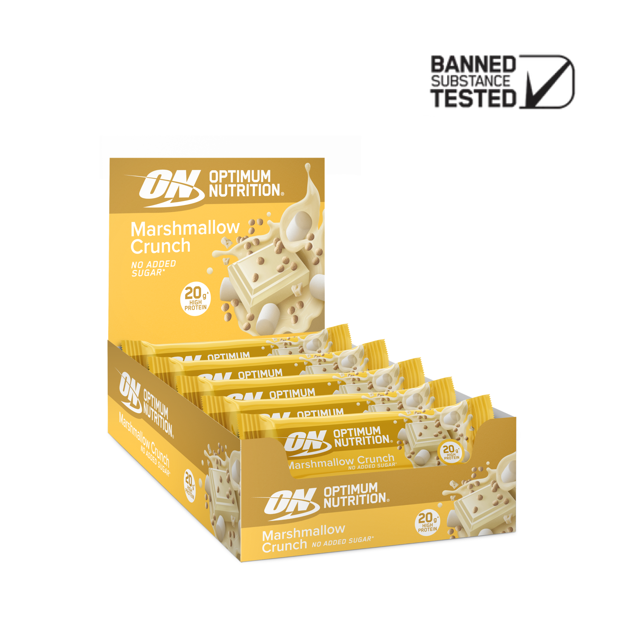Marshmallow Crunch Protein Bar - Elite Series - 20g high protein