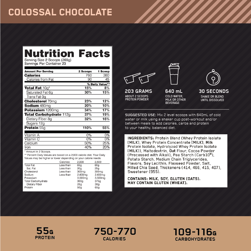 Nutritional Information