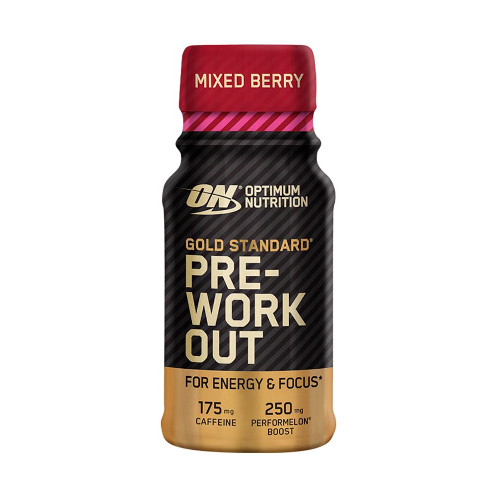 Gold Standard Pre-Workout Shot - 60ml (175mg caffeine)