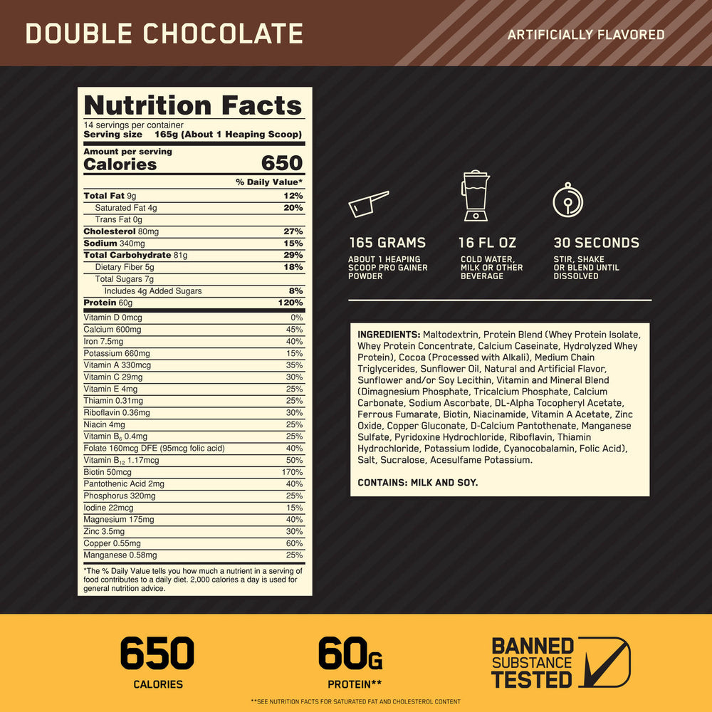 Nutritional Information