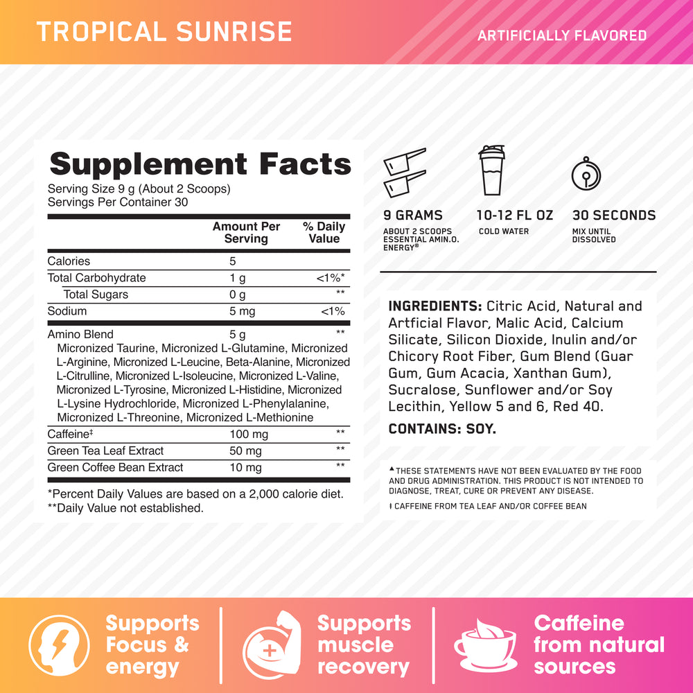 Nutritional Information