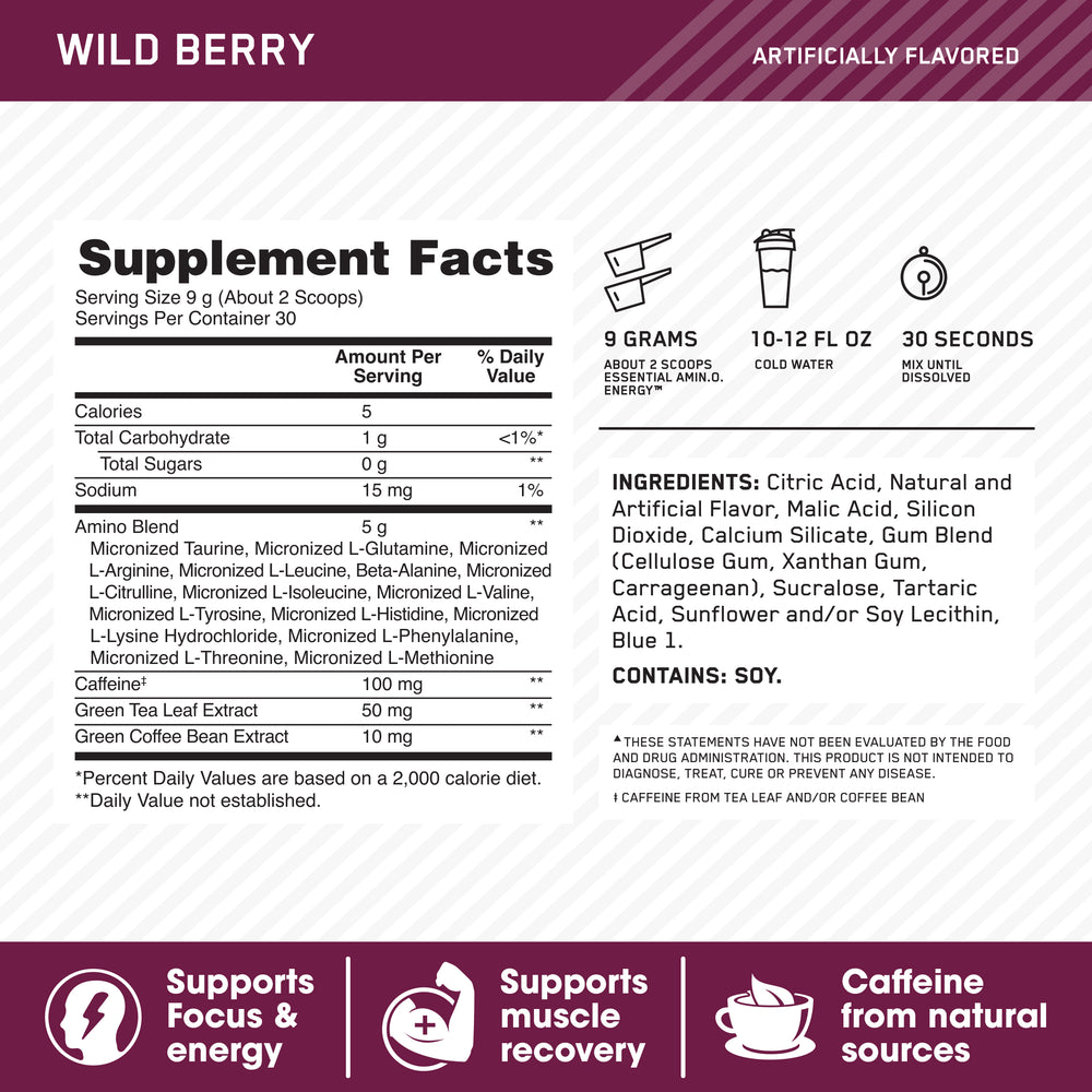 Nutritional Information