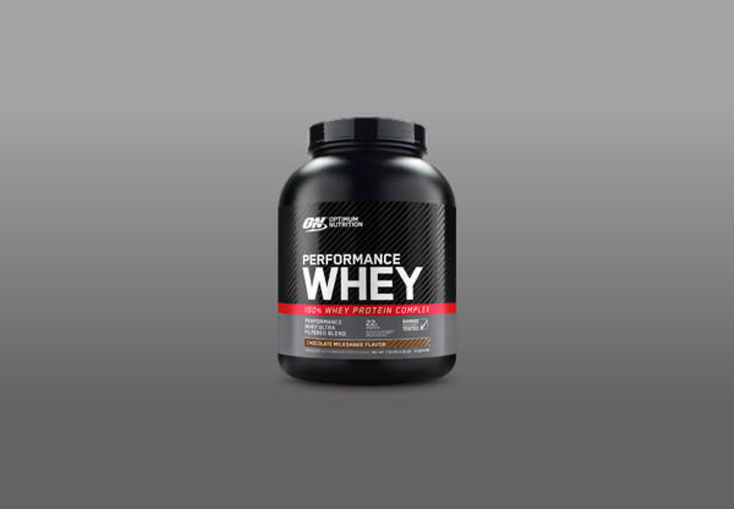 ON Performance Whey protein powder, 100% whey protein complex, suitable for muscle recovery and weight gain
