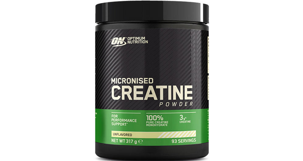 Optimum Nutrition Micronised Creatine Powder, 317g container, unflavored, 93 servings