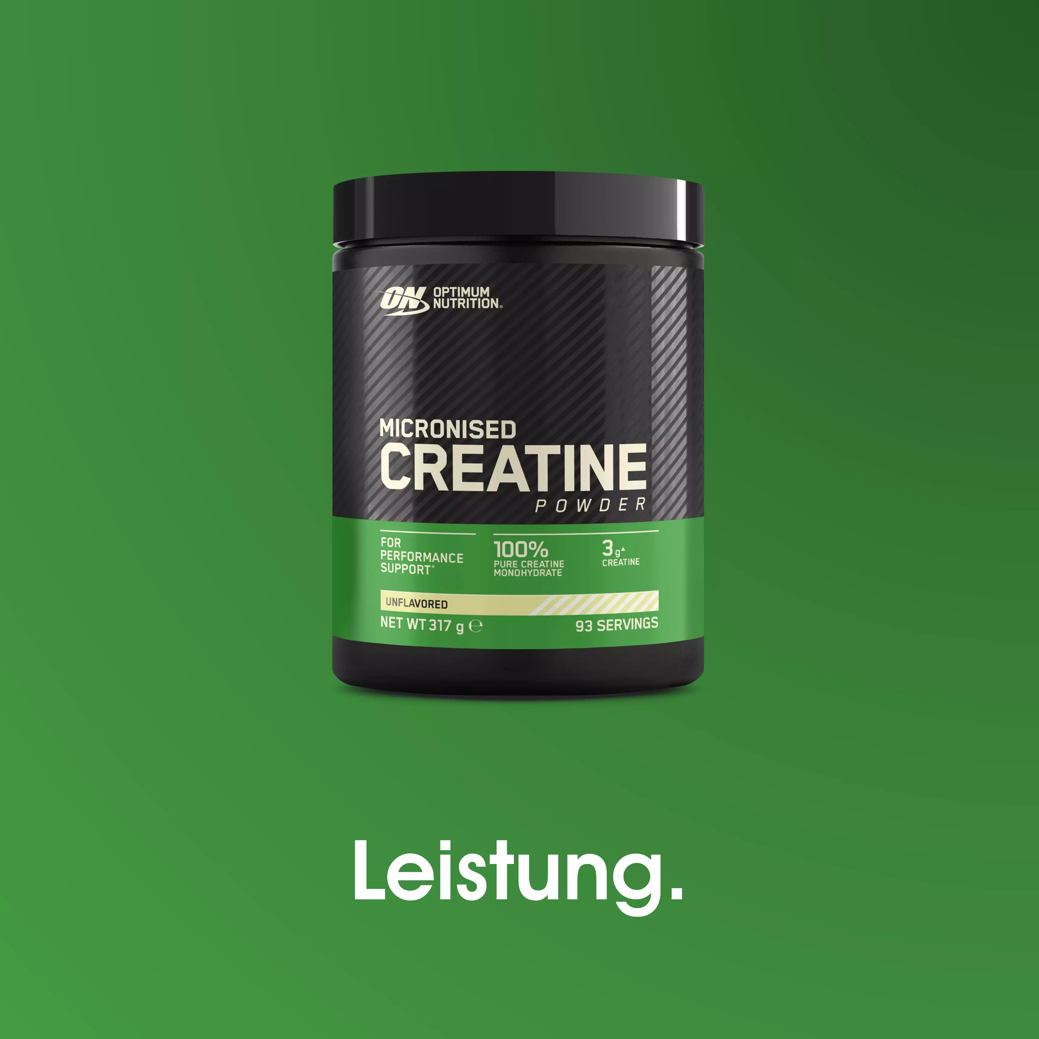 Optimum Nutrition Micronized Creatine Powder, 317g container, 93 servings