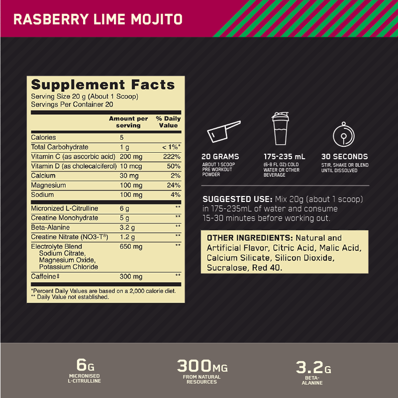 Nutritional Information
