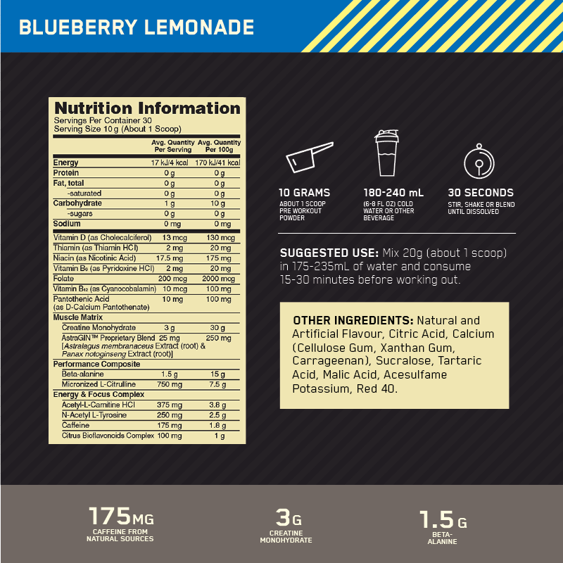 Nutritional Information