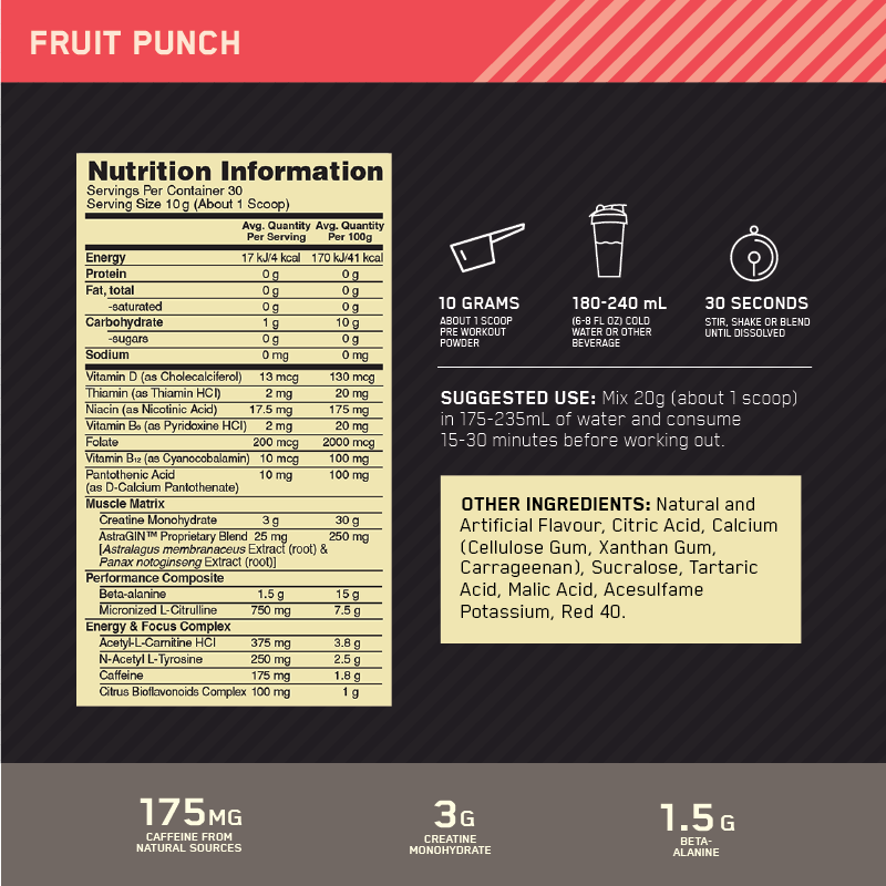 Nutritional Information