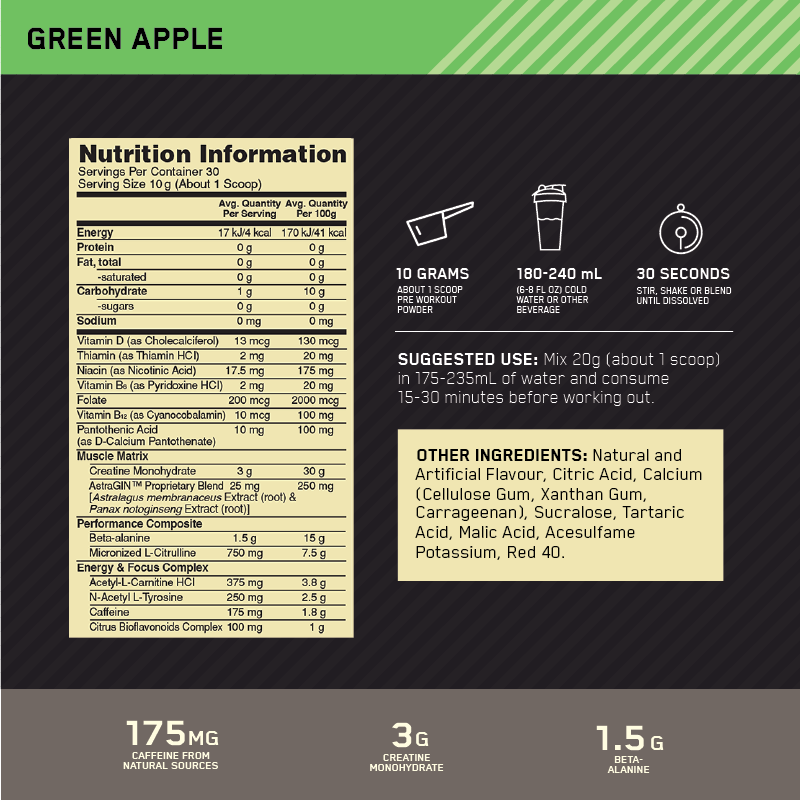 Nutritional Information