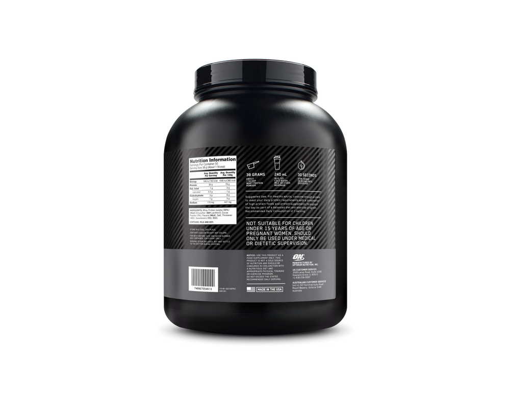 Performance Whey Isolate | Optimum Nutrition AU