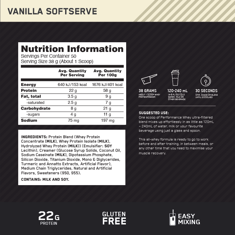 Nutritional Information