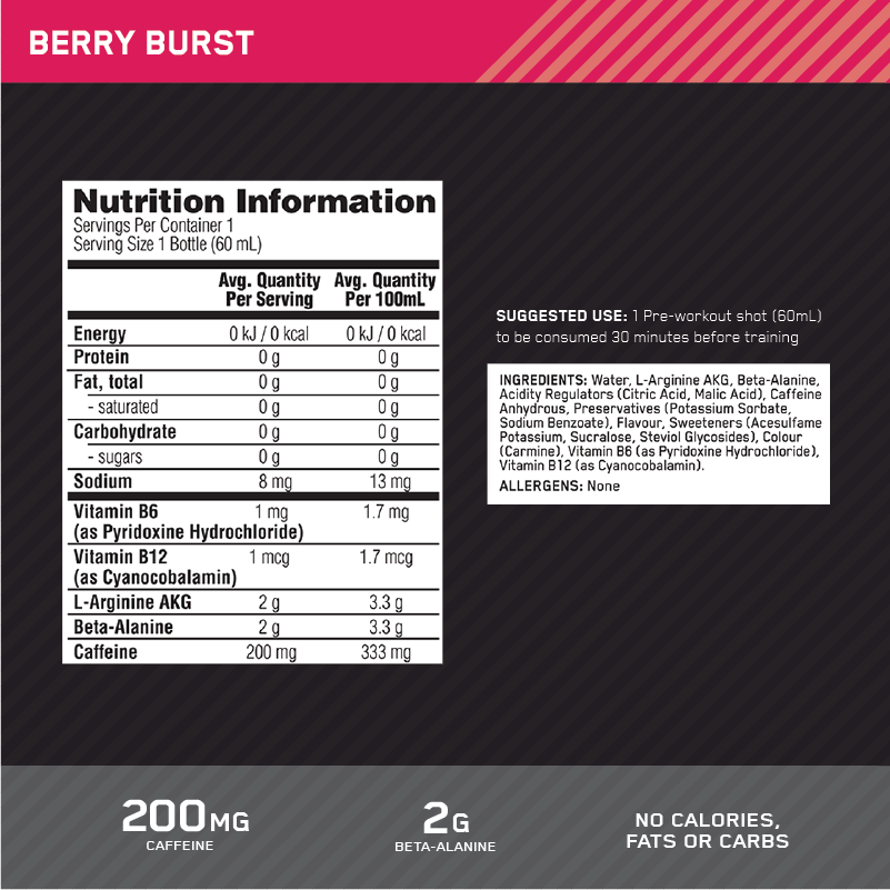 Nutritional Information