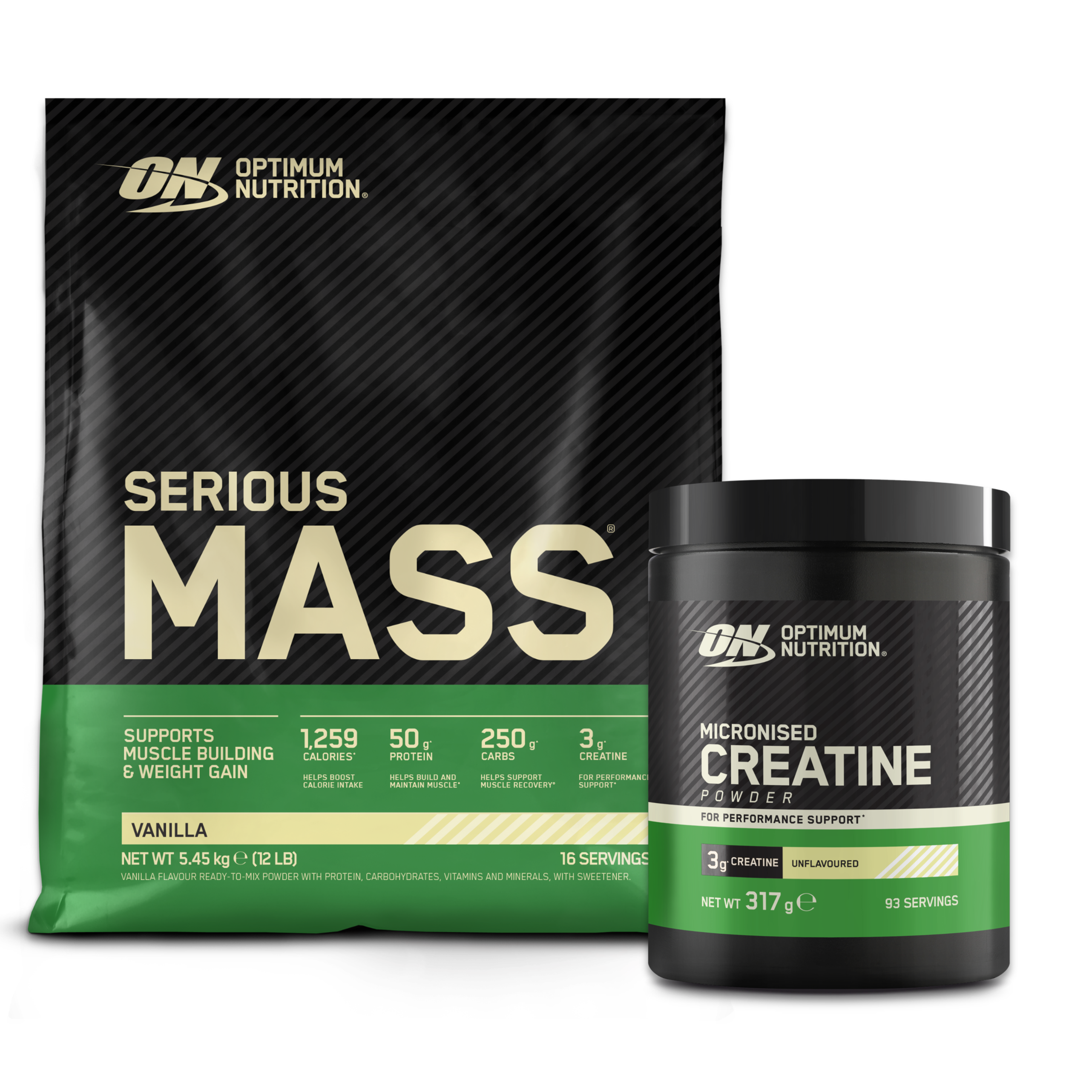 Serious Mass Gainer & Creatine Pack