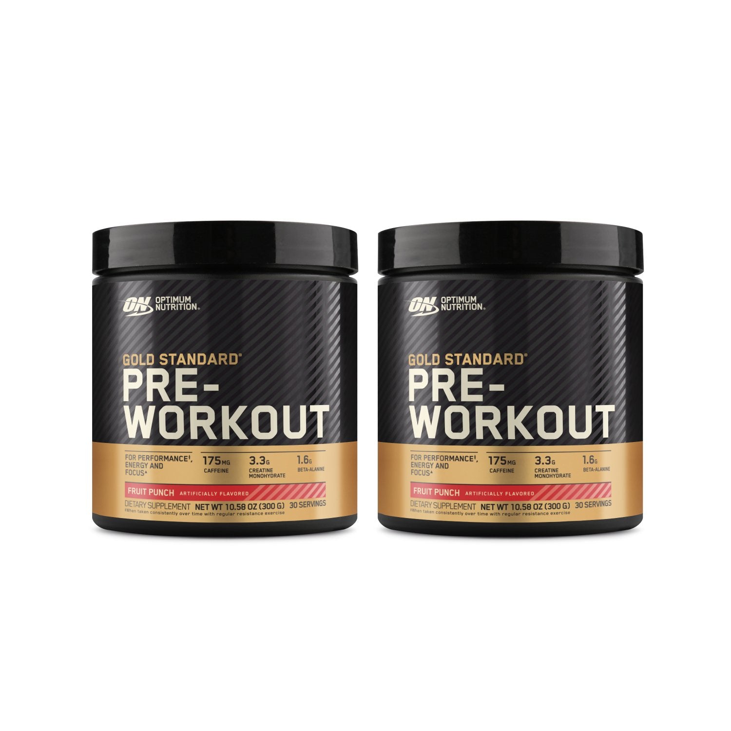 2x Gold Standard Pre-Workout (30 serv)