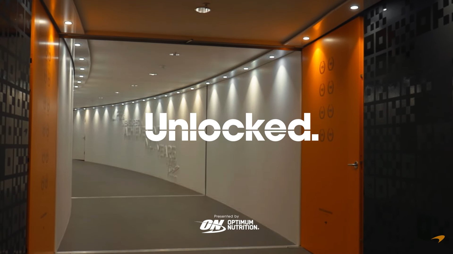 Optimum Nutrition promotional image featuring the word "Unlocked" with the ON logo