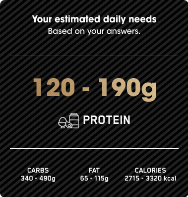 How much protein after workout calculator hotsell